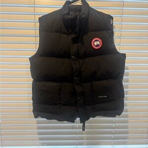 Canada Goose Black Puffer Vest
